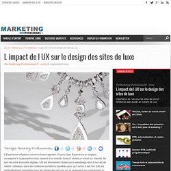 L impact de l UX sur le design des sites de luxe