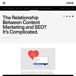 How to boost content marketing and SEO's relationship