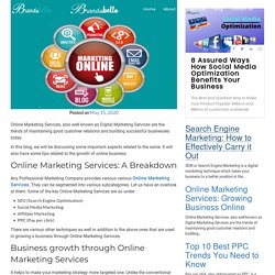 Online Marketing Services: Growing Business Online - Brandsbello
