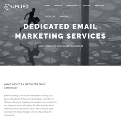 Generate Leads Through Email Marketing Services