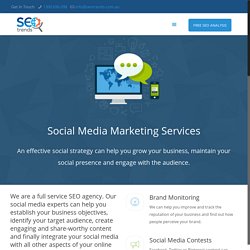 Social Media Marketing Services - SEO Trends Melbourne