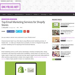 Effective Shopify Email Marketing Services