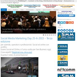 Social Media Marketing Day #SMMdayIT - Social Media Marketing Day 25-6-2015 - Terza edizione