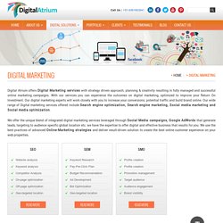 Marketing Services Company in India, UK, UAE