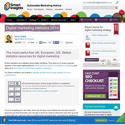 Digital Marketing Statistics 2013
