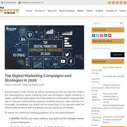 Top Digital Marketing Campaigns & Strategies in 2020