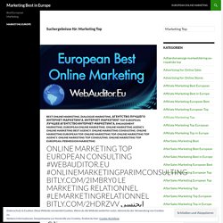 Marketing Best in Europe