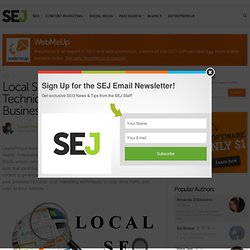 Local SEO Guide: 15 Marketing Techniques to Promote Your Business Online