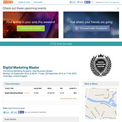 Digital Marketing Master