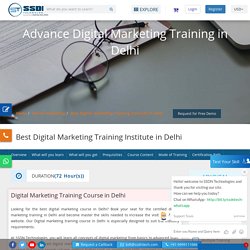 Digital Marketing Course in Delhi