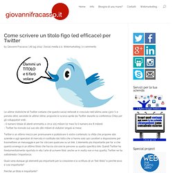 Giovanni Fracasso: strategia e formazione per webmarketing, e-commerce e social media