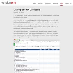 Marketplace KPI Dashboard