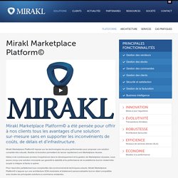 Mirakl Marketplace Platform Solution SaaS