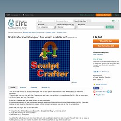 Sculptcrafter inworld sculptor, free version available too!