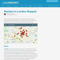Markets In London Mapped