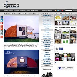 Mobile Home De Markies: Timeless Modular Travel Camper