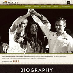 Bob Marley Official Site — Life & Legacy — History