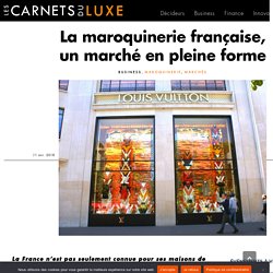La maroquinerie française, un marché en pleine forme