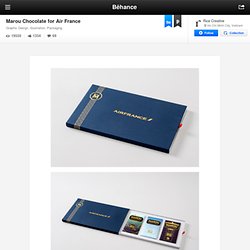 Marou Chocolate for Air France on Behance