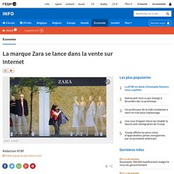 La marque Zara se lance dans la vente sur Internet