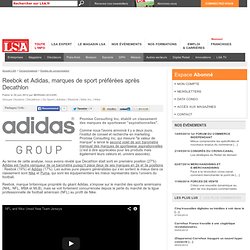 Reebok et Adidas, marques de sport préférées... - Sport, Articles sportifs