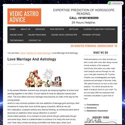 Love Marriage And Astrology