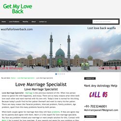 Intercast Love Marriage Specialist