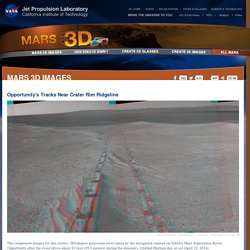 Mars 3D Images - NASA Jet Propulsion Laboratory