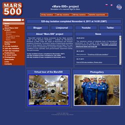 «Mars-500» project