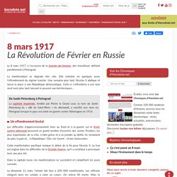 8 mars 1917 - La Révolution de Février en Russie - Herodote.net