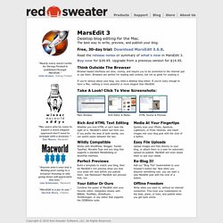 MarsEdit 3 - Desktop blog editing for the Mac.