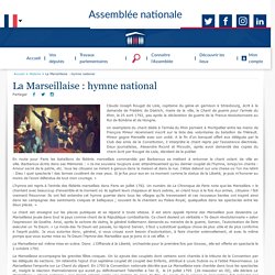 La Marseillaise : hymne national