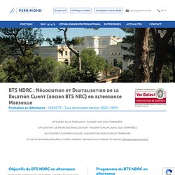 BTS NDRC (ancien BTS NRC) Marseille en alternance
