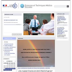 Accueil - Sciences et Techniques Médico Sociales