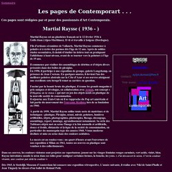 Martial Raysse par Contemporart