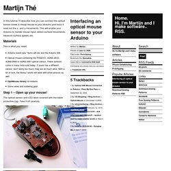 Martijn Thé – iPhone & iPad Development & Interaction Design » Interfacing an optical mouse sensor to your Arduino