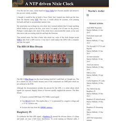 Martin's Atelier: A NTP driven Nixie Clock