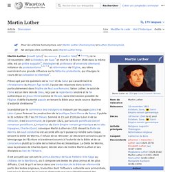 Martin Luther (Wikipedia)