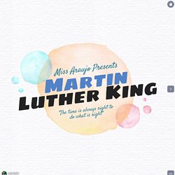 MARTIN LUTHER KING by araujo_dulce on Genially