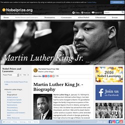 Martin Luther King - Biography