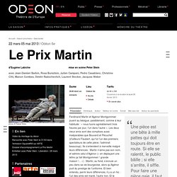Manon Combes dans Le Prix Martin
