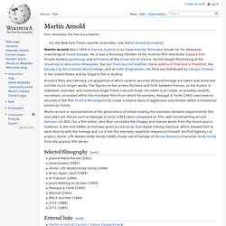 Martin Arnold