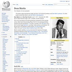 Dean Martin -