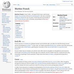 Martine Franck