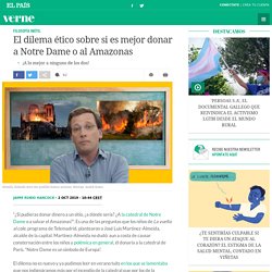 José Luis Martínez-Almeida: El dilema ético sobre si es mejor donar a Notre Dame o al Amazonas