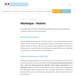 Martinique - Histoire