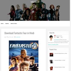 India Marvel: Download Fantastic Four in Hindi