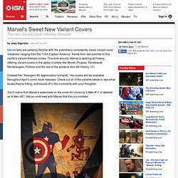 Marvels Sweet New Variant Covers - Comics Preview at IGN