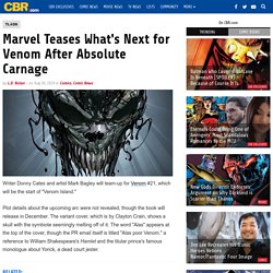 Marvel Teases What's Next for Venom After Absolute Carnage
