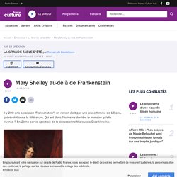 Mary Shelley au-delà de Frankenstein